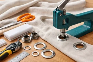 cómo poner ollaos para cortinas